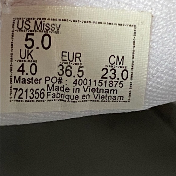 {Vans} Classic Slip On White low top  Trainers - Picture 5 of 5